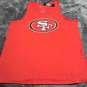 NWT!!! NFL Red Team Apparel Tank Top Size 2X